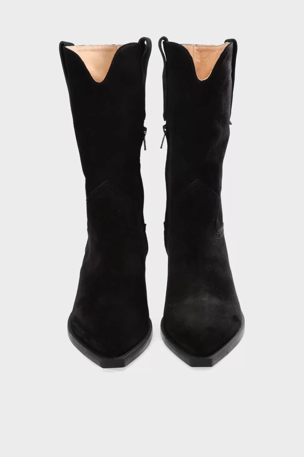 New Cph237 Suede Frauen Westernstiefel