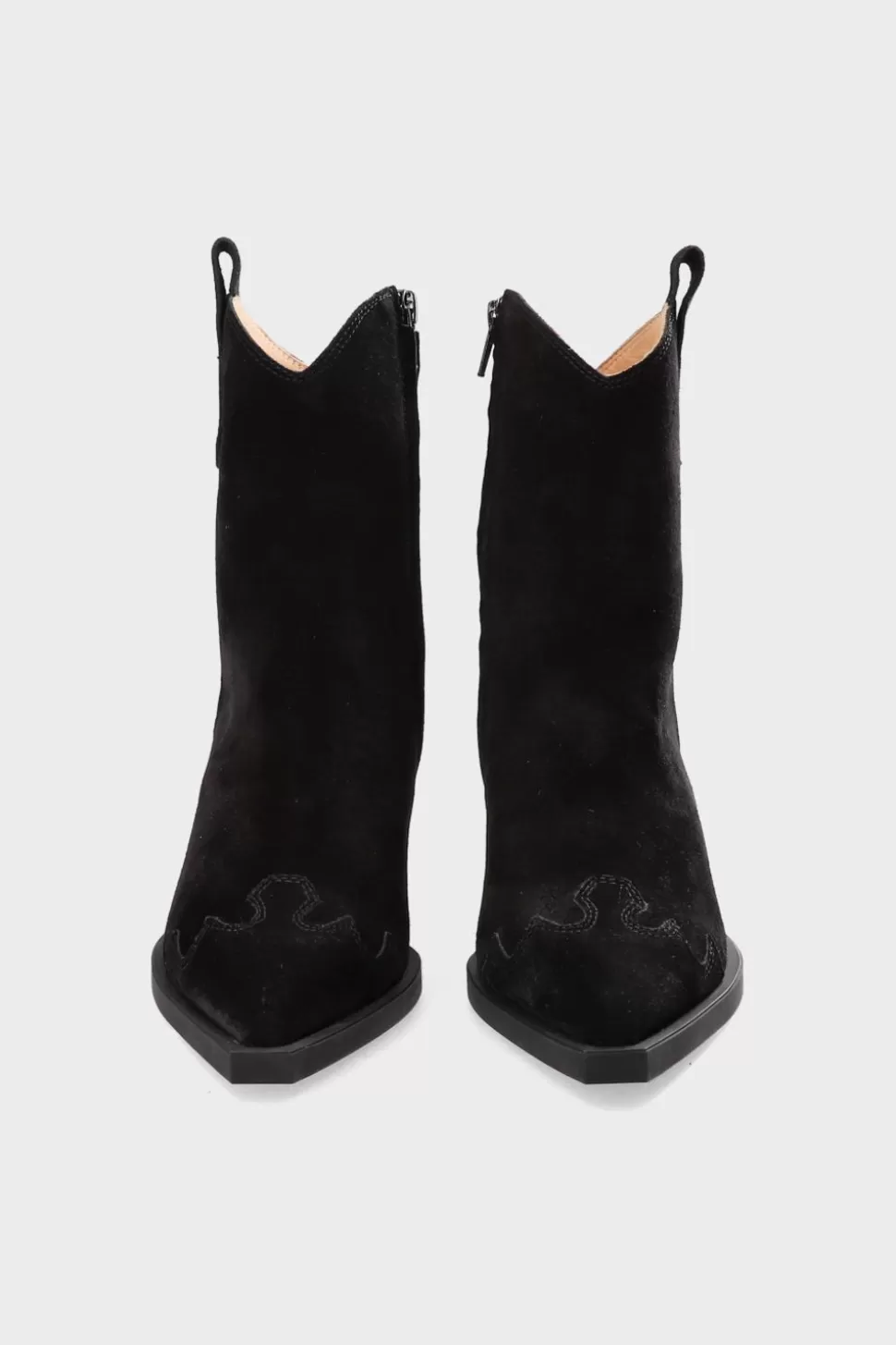 Hot Cph238 Suede Frauen Westernstiefel